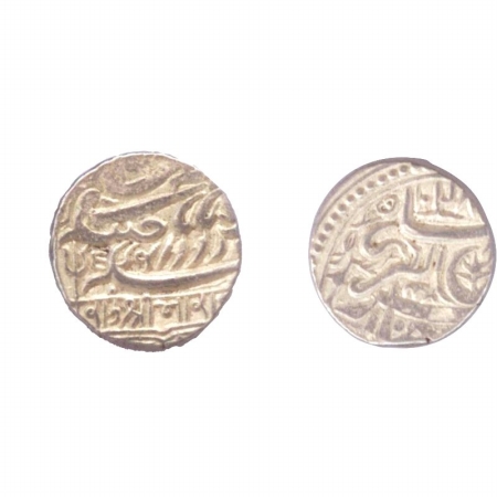 Kutch, Bharmalji I, Silver, Jahangir Kori, with the name of Mughal Emperor Jahangir, AH 10