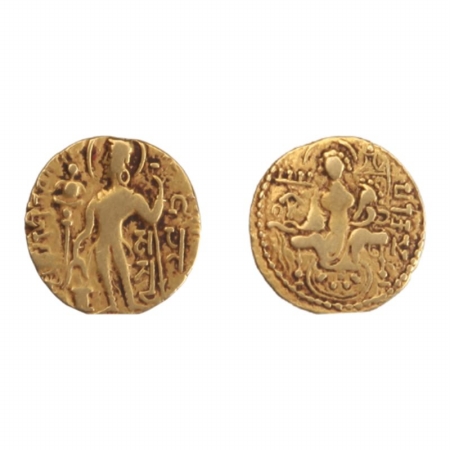 Gupta Empire. Samudragupta. (C -AD- 335-380). Gold Dinar,Wt.7.2.gm. Archer type. Samudragu