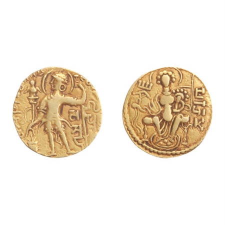 Gupta Empire. Samudragupta. (C- AD- 335-380). Gold Dinar, Wt.7.7.gm,Archer type. Samudragu