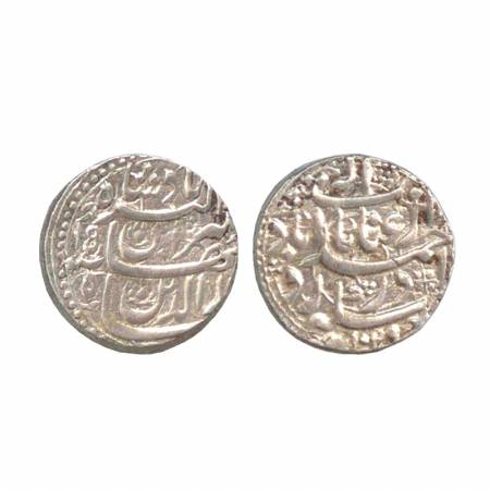Jahangir, Silver Rupee, Ahmedabad Mint, Inayat Couplet, AH 1029, RY 15 (KM 149.4). Very Fi