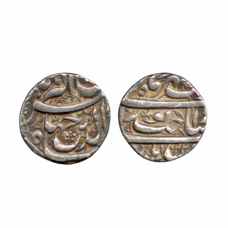 Jahangir, Silver Heavy Rupee, 13.63g, Qandhar Mint, AH 1022, Sakhat Nurani Couplet, (KM 15