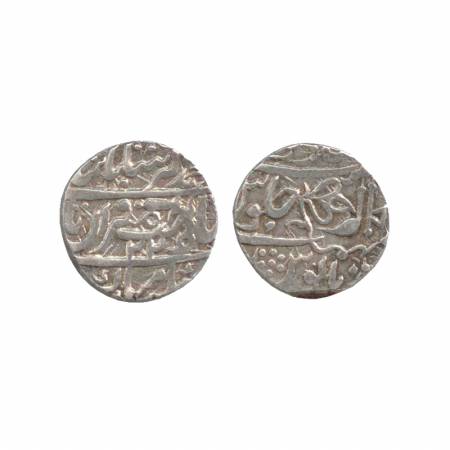 Gwalior, Silver Rupee, Daulat Rao Sindhia (1795-1828), Shadhora Mint, in the name of Muham