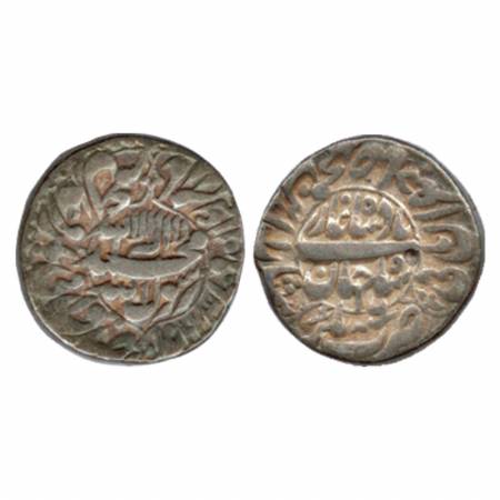 Shah Jahan, Silver Rupee, Nagar Mint, AH 1043 / RY 6. Very Fine, Rare.