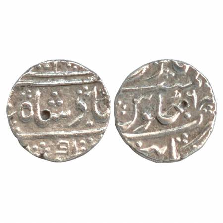Alamgir II, Silver, Rupee, Khambayat Mint, RY 6. Very Fine, Scarce.