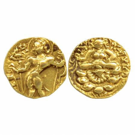 Gupta Empire, Kumaragupta I (c. 415-455AD), Gold Dinar, Archer type, Altekar Class IV, var