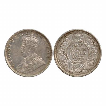 George V, Silver Rupee, 1922, Bombay Mint, with dot. (Pr. 228) About Extremely Fine, Scarc