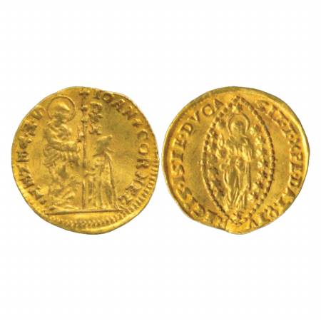 Republic of Venice, Gold Zecchinos (Sequins) of Alvise II Mocenigo (1700-1709), 3.46g. Obv