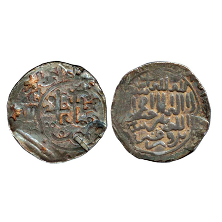 Humayun (1530-1542), Double Shahrukhi/Tanka? struck in Bengal during campaign against Sher