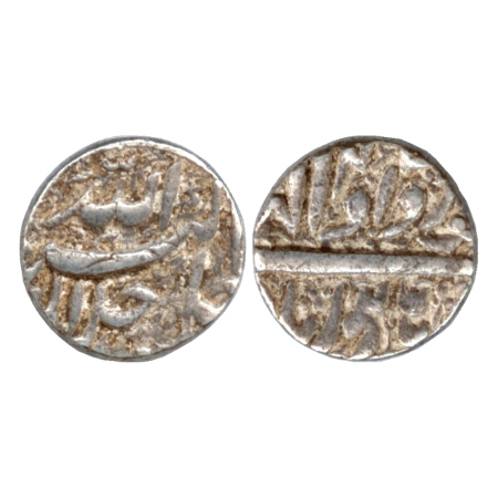 Akbar, Silver Rupee, Burhanpur Mint, Khurdad 47 (KM 93.7). Very Fine, Scarce.