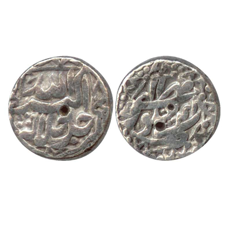 Akbar, Silver Rupee, Sitpur Mint, Mihir 48 (KM 93.18). About Very Fine, Scarce.