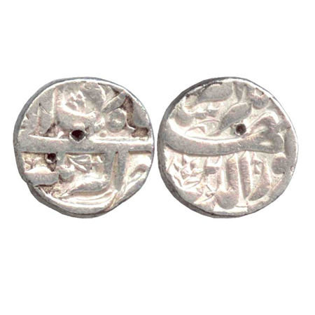Jahangir. Silver Rupee, Akbarnagar Mint, Di. RY 20 (KM 145.4). Very Fine, Scarce.