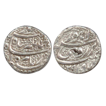 Jahangir, Silver Rupee, Lahore Mint, 'Ruy' couplet, AH 1029 / RY 15 (KM 149.15). Very Fine