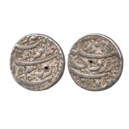 Jahangir, Silver Rupee, Lahore Mint, 'Ruy' couplet, AH 1029/ RY 15 (KM 149.15). About Very