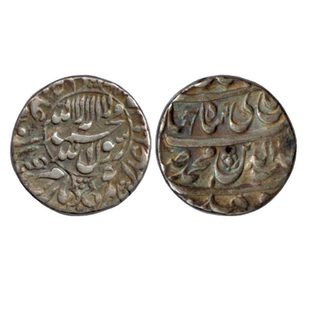 Shah Jahan, Silver Rupee, Delhi Mint, (KM 227.6). Very Fine+, Scarce.
