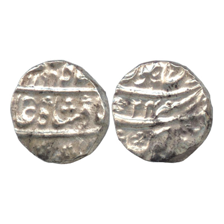 Jammu, Ranjit dev, Silver Rupee, in the name of Shah Alam II, AH 1196 / RY 24 (KM 5.6). Ve