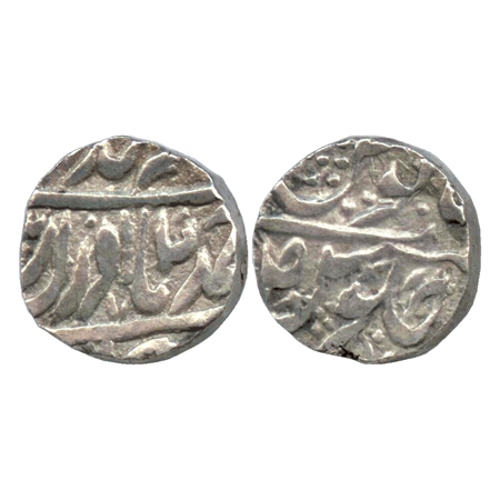 Cis-Sutlej States, Jind, Bhag Singh, (1786-1819), Silver Rupee, RY 4 (Forzen). Very Fine, 