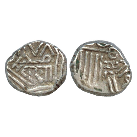 Porbandar, Silver Kori, AH 978 frozen, double struck on both side. Very Fine, Scarce.