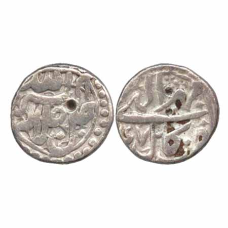 Akbar Kabul, Silver ½ Rupee, Kabul Mint, Mihir 47 (KM 66.2). Very Fine, Scarce.