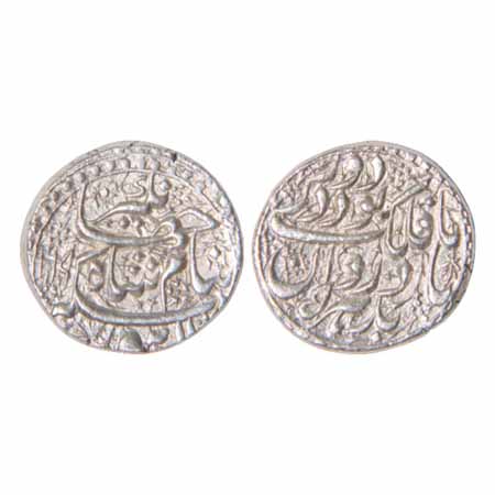 Jahangir, Silver Sawai Rupee, 14.29g, Lahore Mint, “Ta Falak” couplet, AH 1019/RY 5 (KM 15