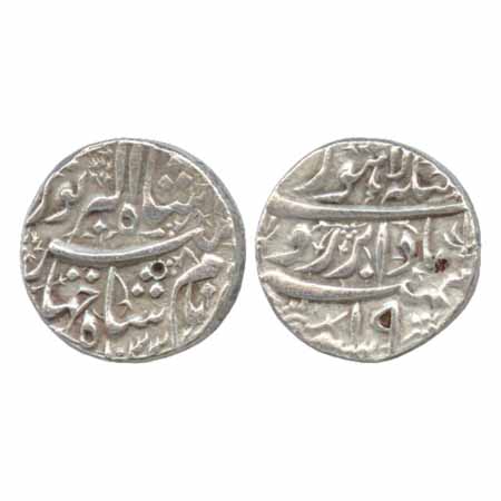 Jahangir, Silver Rupee, Lahore Mint, “Badabar” couplet, AH 1033/RY 19 (KM 149.16). Very Fi