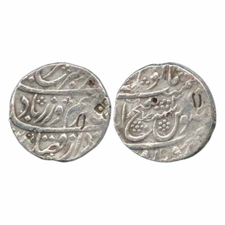 Farrukhsiyar, Silver Rupee, Fatehabad Dharur Mint, RY 3 (KM 377.26). Very Fine, Very Rare.