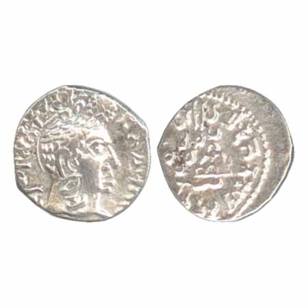 Satavahanas, Gotamiputa Siri Yajna Satakani (c. 200-250AD), Silver Portrait Coin, 2.15g. O