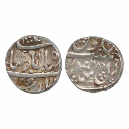 Hyderabad Feudatories - Narayanpett, Silver Rupee, Dilshadabad Mint, AH 1186, in the name 