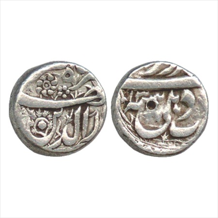 Jahangir (1605-1627 AD), Silver Rupee, Delhi Mint, Farwardin 13, (KM 145.6). Very Fine+, S