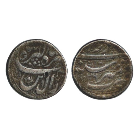 Jahangir (1605-1627 AD), Silver Rupee, Kashmir Mint, AH 1026/RY 12, Azar, (KM 145.10). Abo