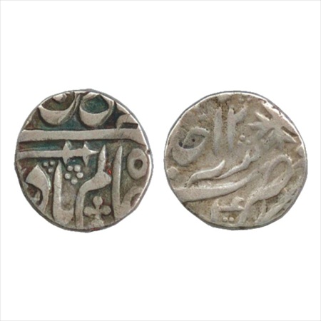 Shah Alam II, Mirza Najaf Khan, Silver Rupee, Kora Mint, RY 12, (KM 651). Very Fine, Scarc