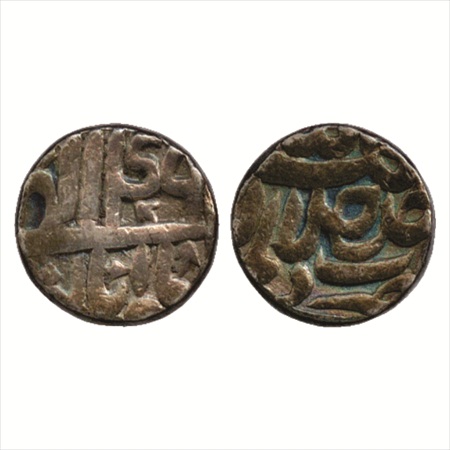 Akbar (1556-1605 AD), Silver Rupee, Delhi Mint, Aban 49, (KM 93.8). Very Fine, Scarce.