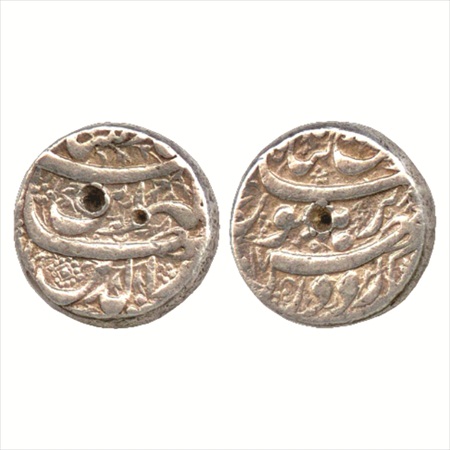 Jahangir (1605-1627 AD), Silver Rupee, Burhanpur Mint, 'Din Panah' couplet, AH x017, a bea