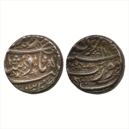 Jahangir (1605-1627 AD), Silver Rupee, Surat Mint, AH 1031/RY 17, Farwardin, (KM 145.15). 