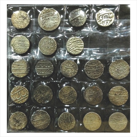 Shah Jahan (1628-1658 AD), Silver Rupee (22), Agra Mint, AH 1037/RY Ahd, Ahmadnagar Mint, 