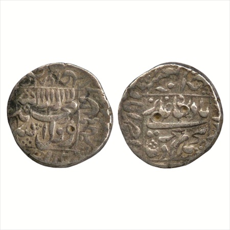 Murad Bakhsh (1658 AD), Silver Rupee, Ahmedabad Mint, AH 1068/RY Ahd, (KM 272.1). About Ve