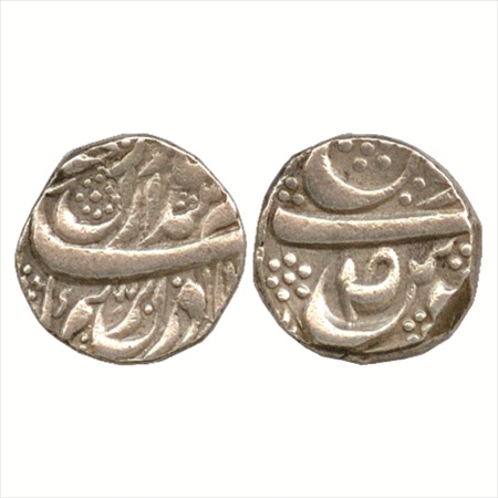 Cis-Sutlej States, Kaithal, Lal Singh (1781-1819 AD), Silver Rupee, (KM 10). Very Fine+, S