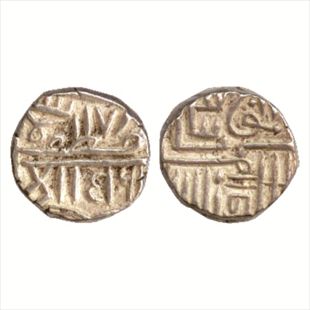 Junagadh, Silver 'Diwanshahi' Kori with 'Shri Diwan' legend, early issue in the name of Mu