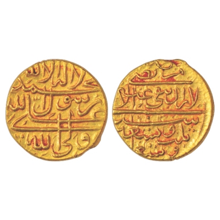 Nizam Shahi Sultans of Ahmadnagar, Gold Hon of Murtaza Nizam Shah I (1565-1588 AD), struck