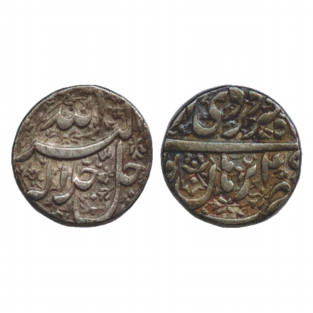 Akbar (1556-1605 AD), Silver Rupee, Burhanpur Mint, Farwardin 49, (KM 93.7). Very Fine+, S