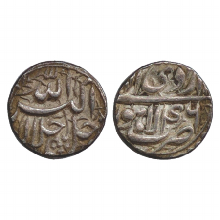 Akbar (1556-1605 AD), Silver Rupee, Lahore Mint, Ardibihisht 46, (KM 93.11). Very Fine+, S