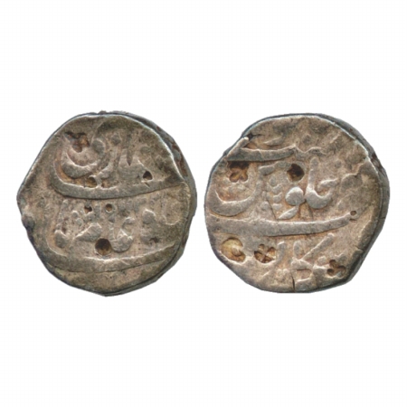 Shah Alam Bahadur (1707-1712 AD), Silver Rupee, Bankapur Mint, AH 1122/RY 4, (KM 347.5). M