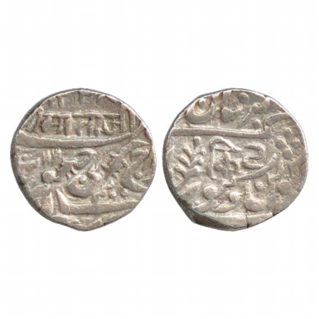 Jodhpur, Silver Rupee, in the name of Victoria and Jaswant Singh II (1873-1895 AD), Sojat 