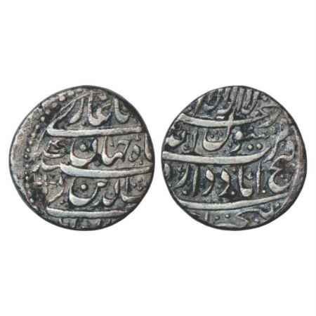 Shah Jahan (1628-1658 AD), Silver Rupee, Fathabad Dharur Mint, RY 4, KM 222.17. Very Fine,