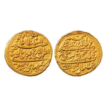 Mysore, Tipu Sultan (1782-1799 AD), Gold 2 Pagodas or 'Sidiqi', 6.77g. Pattan Mint, AM 121