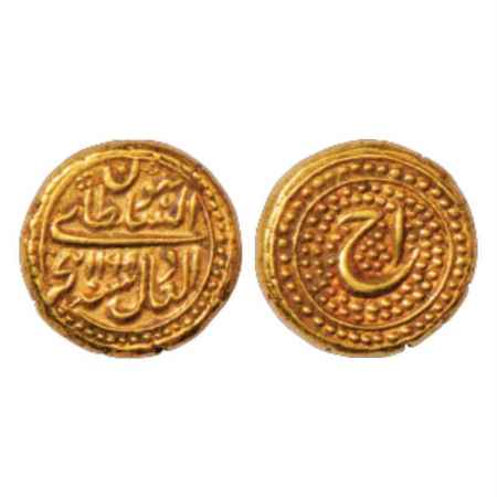 Mysore, Tipu Sultan (1782-1799 AD), Gold Pagoda, 3.42g. Pattan Mint, AH 1198/RY 1, Persian