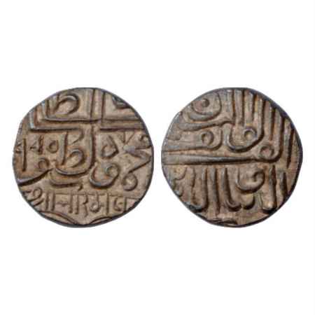 Kutch, Bharmalji I (1586-1632 AD), Silver ½ Rupee, 5.58g. 'Mahmud bin Latif' Type, AH 995/