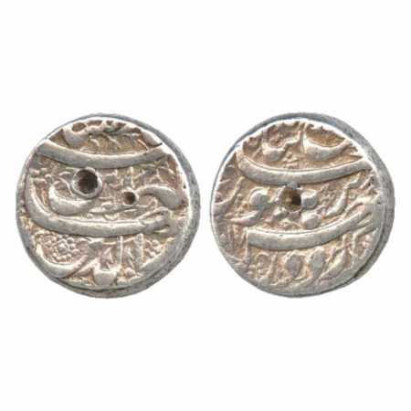 Jahangir (1605-1627 AD), Silver Rupee, Burhanpur Mint, 'Din Panah' couplet, AH x017, a fis