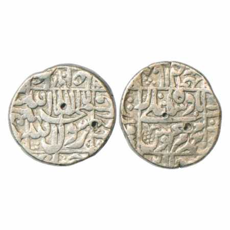 Murad Bakhsh (1658 AD), Silver Rupee, Surat Mint, AH 1068/RY Ahd, KM 272.3. Very Fine, Sca