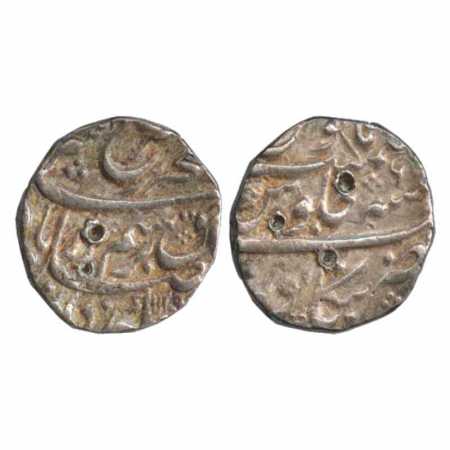 Farrukhsiyar (1713-1719 AD), Silver Rupee, Bankapur Mint, AH 1129/RY 6, KM 377.16. Very Fi