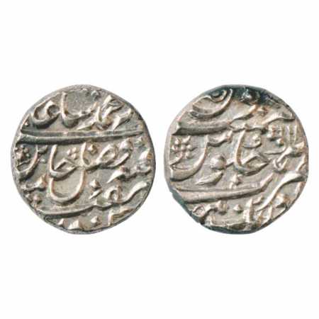 Maratha Confederacy, Silver Rupee, Aurangnagar Mint, in the name of Shah Alam II, RY 11, N